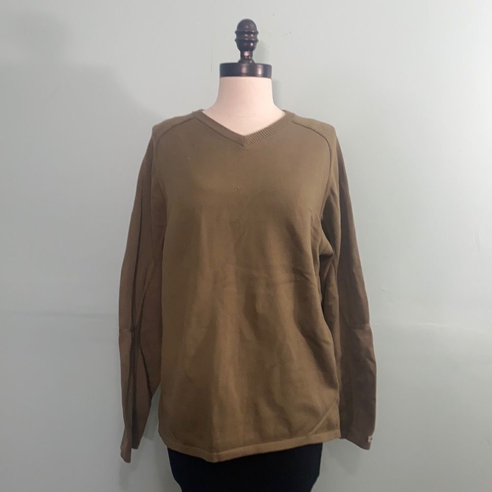 Vintage Olive Green Nike Workout Sweater